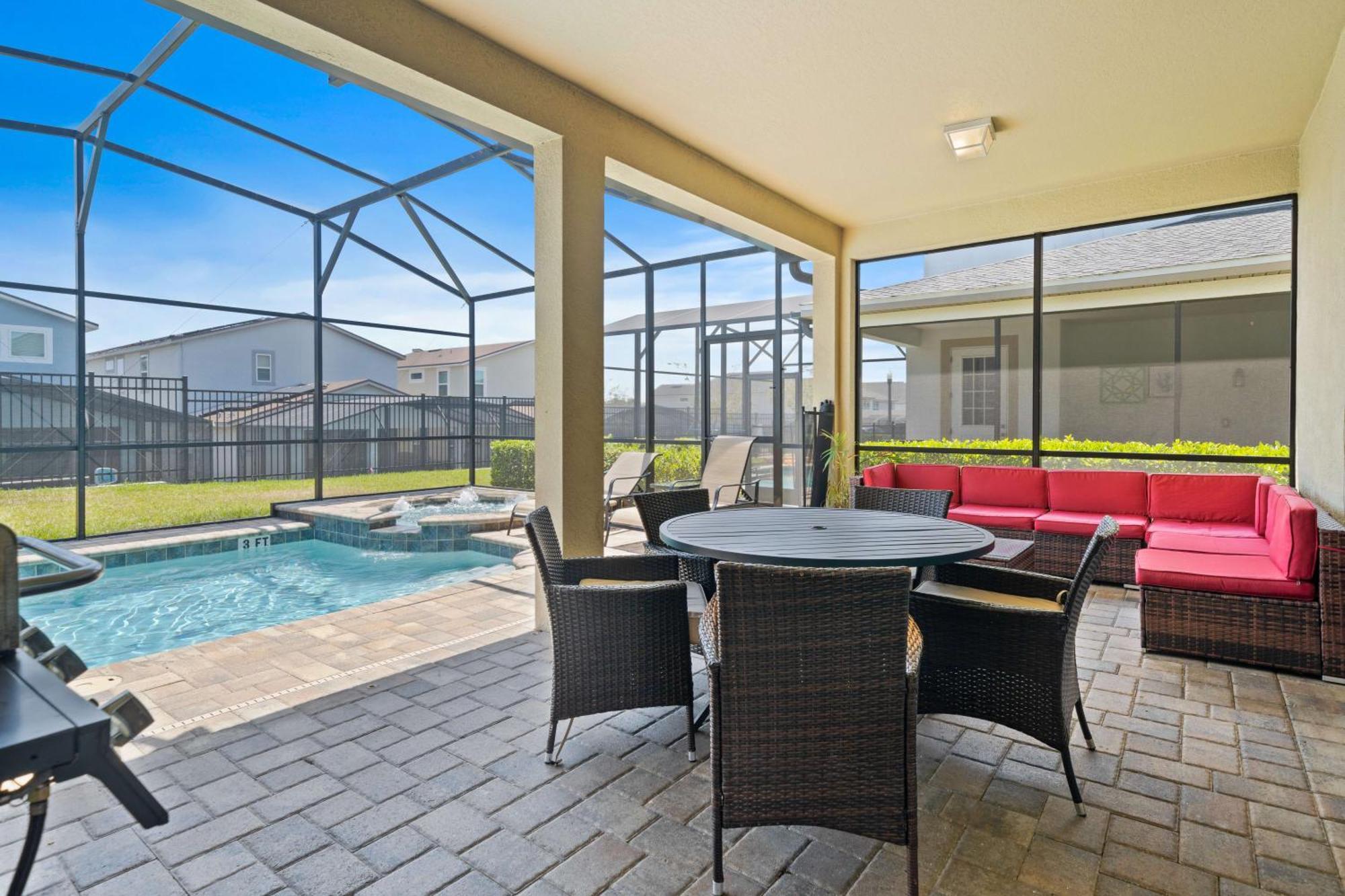 Pool Villa Wfree Resort Access Great Reviews Киссимми Экстерьер фото